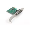DIGITUS lygiagretusis I/O, 1 prievadas, PCI-E papildymo kortelė 1x DB25 moteriška