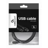 GEMBIRD USB 2.0 A-B laidas 3 m (10 pėdų) – juodas / didmeninė pakuotė (ccp-USB2-ambm-10)