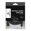 GEMBIRD Premium kokybės USB A kištukas į B kištuką, 3 m