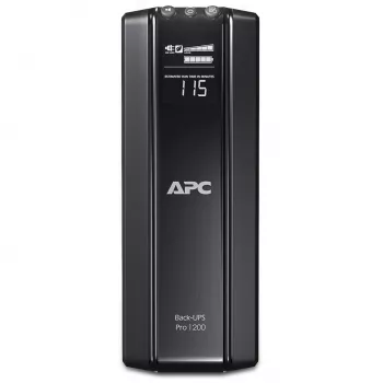 APC Power Saving Back-UPS RS 1200 230V CEE 7/5, linijinis-interaktyvus, 1.2 kVA, 720 W, 50/60 Hz, 445 J, 45 dB
