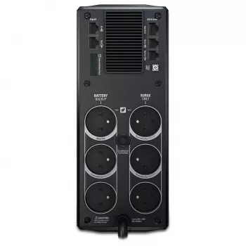 APC Power Saving Back-UPS RS 1200 230V CEE 7/5, linijinis-interaktyvus, 1.2 kVA, 720 W, 50/60 Hz, 445 J, 45 dB