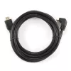 GEMBIRD Didelės spartos HDMI laidas su Ethernet, 90 laipsnių kampu į viršų, 3 m