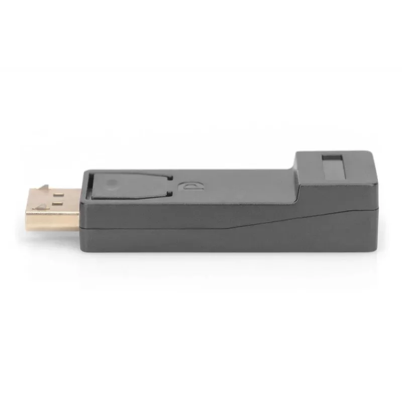 DIGITUS ASSMANN DisplayPort adapteris, DP - HDMI tipas A M/F, su fiksavimu, CE juodas