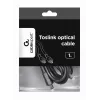Toslink garso kabelis Gembird CC-OPT-1M juodas 1 m