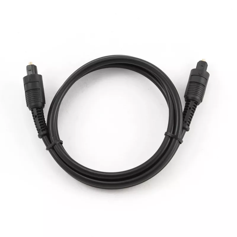 Toslink garso kabelis Gembird CC-OPT-1M juodas 1 m