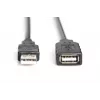 DIGITUS USB 2.0 aktyvus ilginimo kabelis USB A vyras / A moteris 10 m (DA-73100-1)