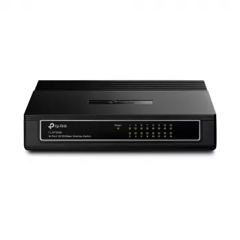 TP-Link TL-SF1016D 16 prievadų 10/100Mbps darbalaukio jungiklis, nevaldomas