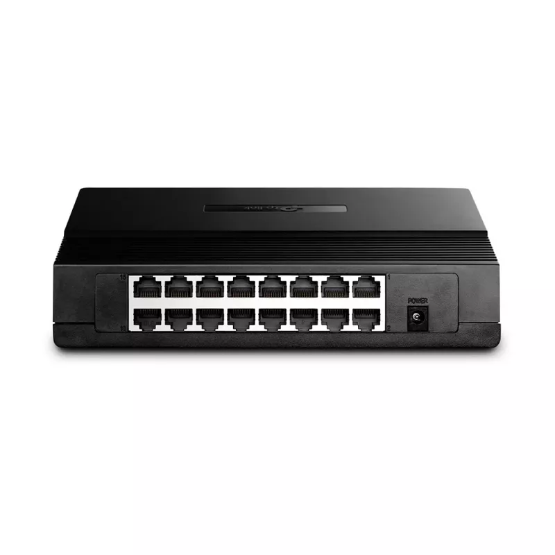 TP-Link TL-SF1016D 16 prievadų 10/100Mbps darbalaukio jungiklis, nevaldomas