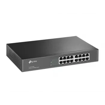 TP-Link TL-SF1016DS tinklo jungiklis, nevaldomas, Fast Ethernet (10/100), 1U, juodas