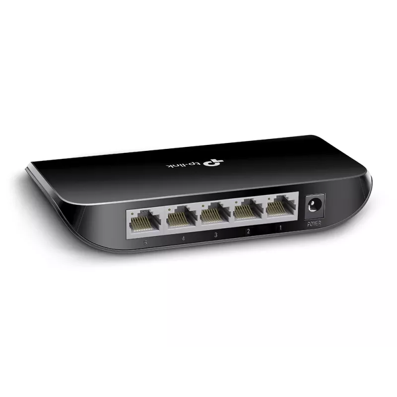 TP-Link 5 prievadų Gigabit darbalaukio tinklo jungiklis, nevaldomas, Gigabit Ethernet (10/100/1000), pilnas dvipusis ryšys