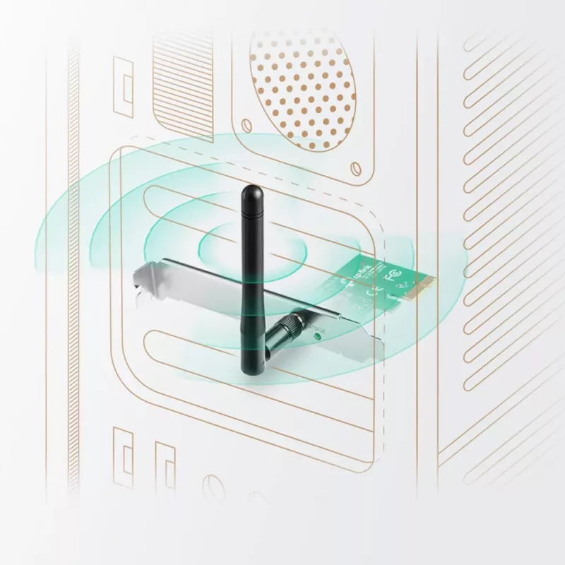 TP-Link TL-WN781ND vidinė belaidžio tinklo kortelė WLAN 150 Mbit/s