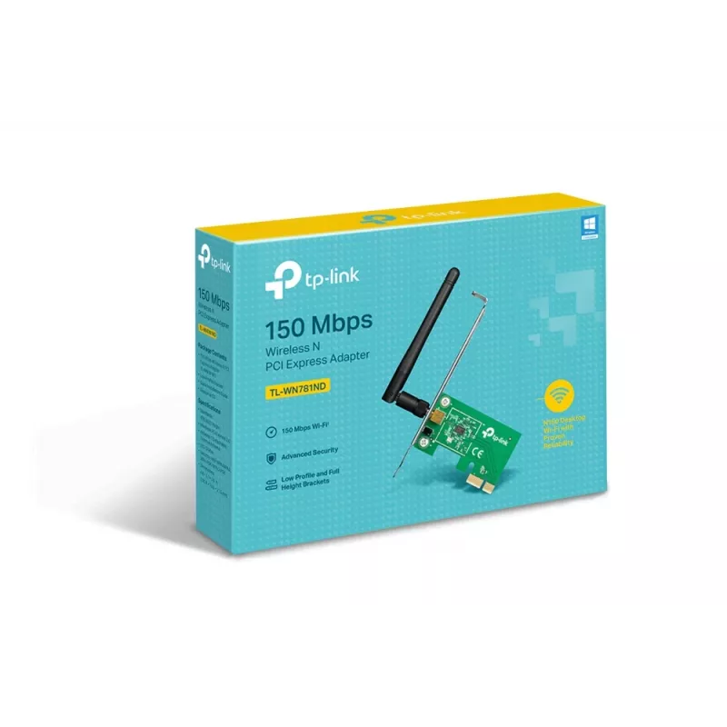 TP-Link TL-WN781ND vidinė belaidžio tinklo kortelė WLAN 150 Mbit/s