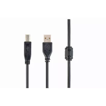 GEMBIRD Premium kokybės USB A kištukas į B kištuką laidas 4,5 m – juodas