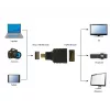HDMI į micro HDMI laidas Gembird A-HDMI-FD juodas