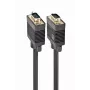 GEMBIRD Premium VGA HD15M/HD15M dvigubai ekranuotas su 2 ferito žiedais 10 m laidas / juodas