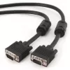 GEMBIRD Premium VGA kabelis HD15M/HD15M dvigubai ekranuotas su 2 ferito žiedais 15m - juodas