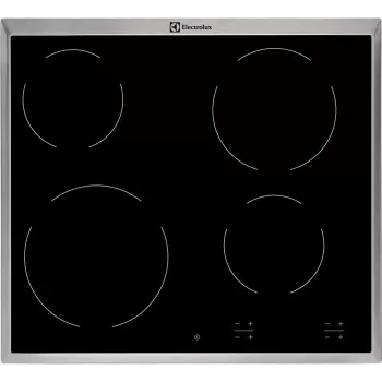Elektrinė keraminė kaitlentė Electrolux EHF16240XK 4 zonų, juoda