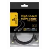 Gembird CC-HDMI4-0.5M HDMI v2.0 kabelis su Ethernet, kištukas–kištukas, 0,5 m, juodas, birių prekių pakuotė