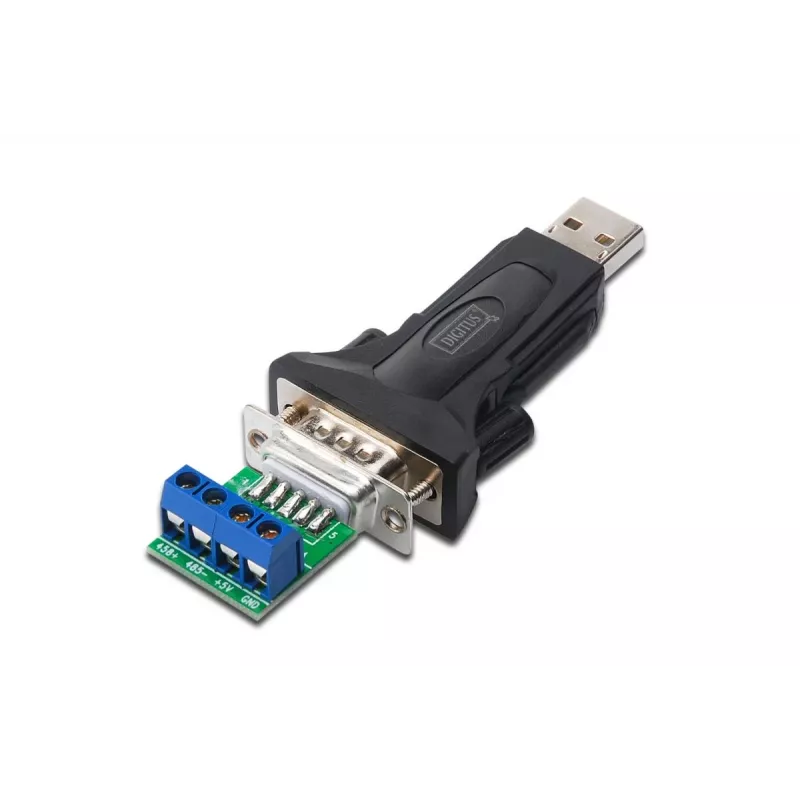 DIGITUS USB 2.0 į RS-485 keitiklis su USB A laidu 80cm DA-70157