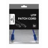 Gembird Patch Cable Cat 5e UTP 25 cm mėlynas