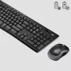 LOGITECH Wireless Desktop MK270 – belaidis klaviatūros ir pelės rinkinys, QWERTY US Int, juodas