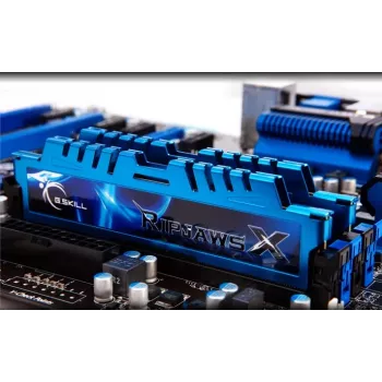 G.SKILL RipjawsX DDR3 16GB (2x8GB) 2400 MHz CAS11 240-pin DIMM 1.65V šilumos skirstytuvu