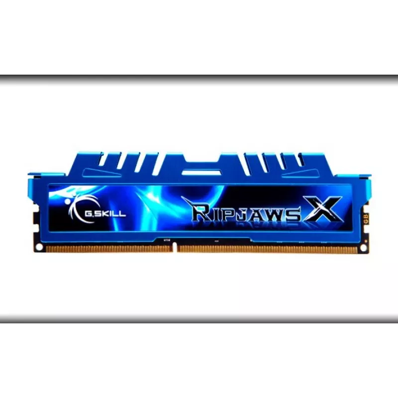 G.SKILL RipjawsX DDR3 16GB (2x8GB) 2400 MHz CAS11 240-pin DIMM 1.65V šilumos skirstytuvu
