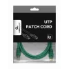 Gembird Patch Cable Cat5e UTP 1,5 m žalias