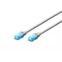 DIGITUS Patch laidas - Cat 5e - U-UTP - Snagless - 25cm - pilkas