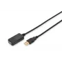 DIGITUS USB 2.0 aktyvus ilginimo kabelis 5 m