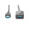 DIGITUS USB 3.0 aktyvus ilginimo kabelis USB A lizdas / USB A kištukas 5 m (da-73104)