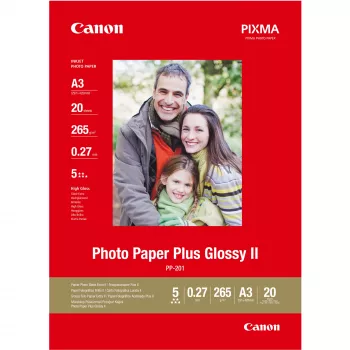 Canon PP-201 Glossy II foto popierius A3 - 20 lapų, blizgus, 260 g/m²