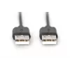 DIGITUS USB jungiamasis laidas A 1m USB 2.0 suderinamas