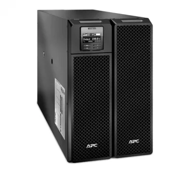 APC Smart-UPS On-Line, 8kVA/8kW, bokštinis, 230V 3:1 ir 1:1, 6x C13+4x C19 IEC lizdai, tinklo kortelė+SmartSlot, prailgintas veikimo laikas, be bėgių komplekto