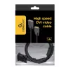 Gembird Cablexpert CC-DVI2-BK-6 DVI-D Dual Link laidas, 1,8 m, juodos spalvos