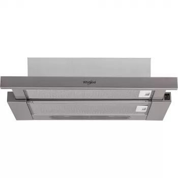 Whirlpool AKR 5390/1 IX pusiau įmontuojamas ištraukiamas gaubtas sidabrinis 304 m³/h