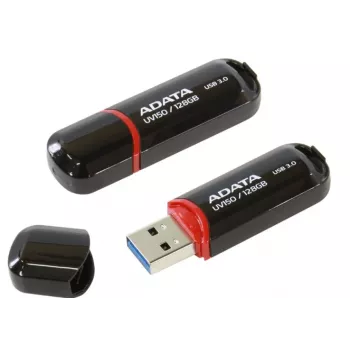 ADATA AUV150-128G-RBK USB atmintukas 128 GB USB Type-A 3.2 Gen 1 juodas