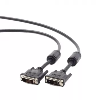 GEMBIRD DVI vaizdo kabelis Dual Link 3 m - juoda