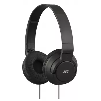 Ausinės JVC HA-S180-B-E, laidinės, ant ausų, juodos