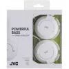 Ausinės JVC HA-S180-W-E laidinės, ant ausų, balta