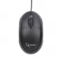 GEMBIRD MUS-U-01 Laidinė optinė pelė, 3 mygtukai, slinkimo ratukas, USB, juoda