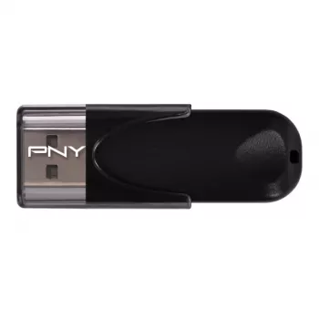 PNY Attache 4 2.0 64GB USB atmintukas - USB 2.0 - rašymas 8 MB/s, skaitymas 25 MB/s