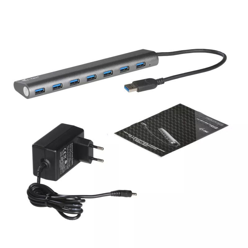 i-tec Metal Superspeed USB 3.0 7 prievadų USB skirstytuvas
