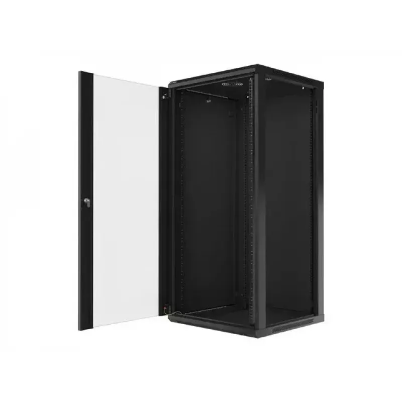 Sieninis stovas Lanberg WF01-6627-10B 27U 19 inch juodas