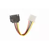 GEMBIRD SATA (vyriškas) į Molex (moterišką) maitinimo laidas, 15 cm