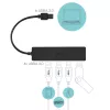USB šakotuvas i-tec Advance USB 3.0 plonas pasyvus 4 prievadai
