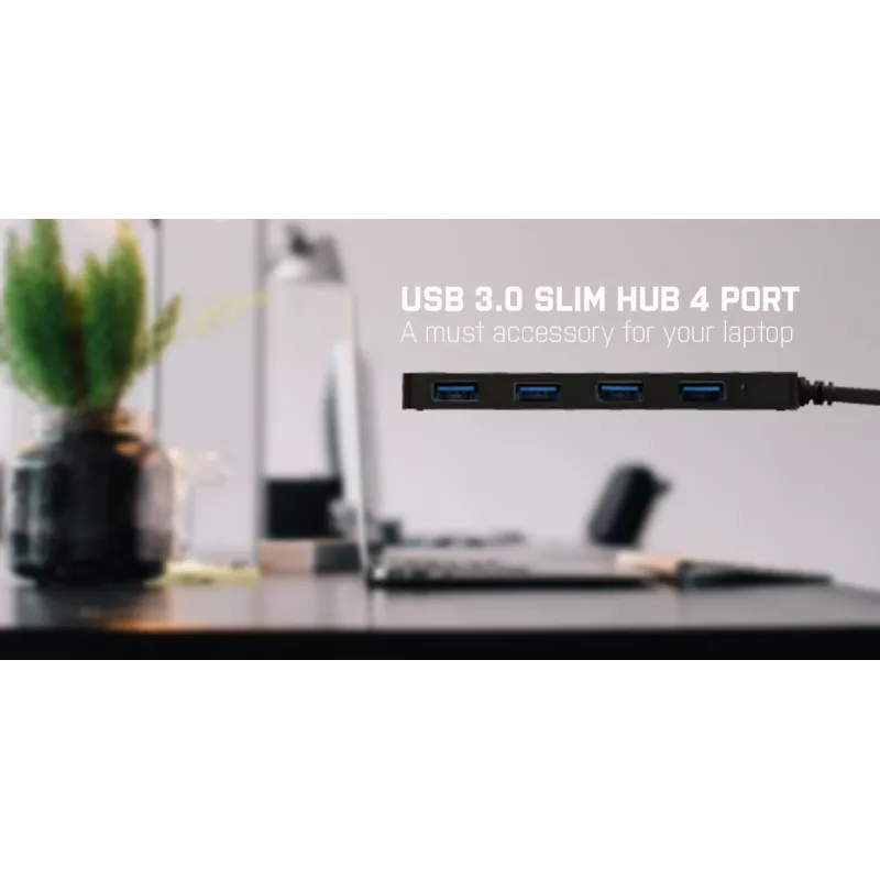 USB šakotuvas i-tec Advance USB 3.0 plonas pasyvus 4 prievadai