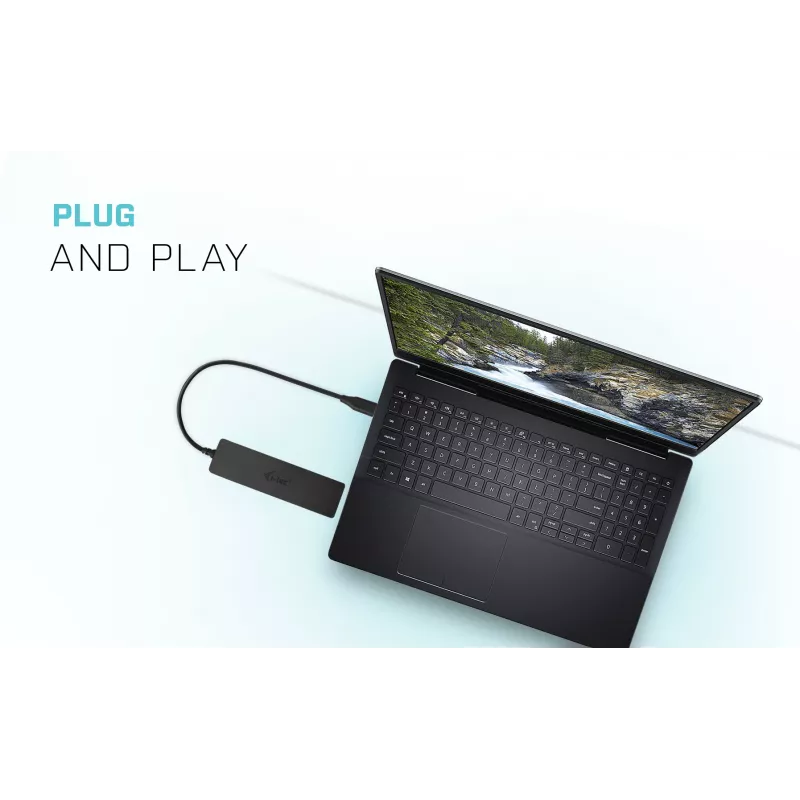 USB šakotuvas i-tec Advance USB 3.0 plonas pasyvus 4 prievadai