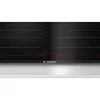 Bosch PXX675DC1E indukcinė kaitlentė, juoda su nerūdijančio plieno rėmu, įmontuojama, 4 zonos