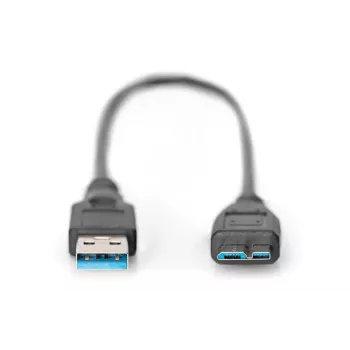 DIGITUS USB 3.0 laidas USB A - Micro USB B (ak-300117-003-s)